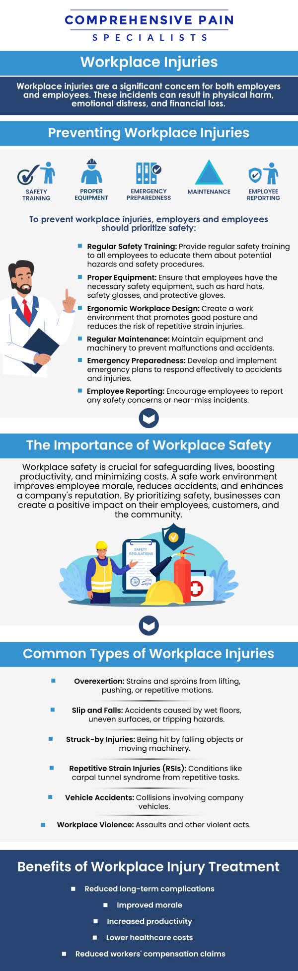 Common questions asked by patients: What are the most common types of work-related injuries? How can a work-related injury be prevented in the workplace? What steps should I take immediately after sustaining a work-related injury? How is a work-related injury diagnosed by healthcare professionals? For more information, contact us or book an appointment online. We are located at 1177 PA-315, Dolphin Plaza, Wilkes-Barre, PA 18702. We serve patients from Wilkes-Barre PA, Glen Lyon PA, Dallas PA, Pittston PA, Mountain Top PA, Plymouth PA, and surrounding areas. Common questions asked by patients: What are the most common types of work-related injuries? How can a work-related injury be prevented in the workplace? What steps should I take immediately after sustaining a work-related injury? How is a work-related injury diagnosed by healthcare professionals? For more information, contact us or book an appointment online. We are located at 1177 PA-315, Dolphin Plaza, Wilkes-Barre, PA 18702. We serve patients from Wilkes-Barre PA, Glen Lyon PA, Dallas PA, Pittston PA, Mountain Top PA, Plymouth PA, and surrounding areas.